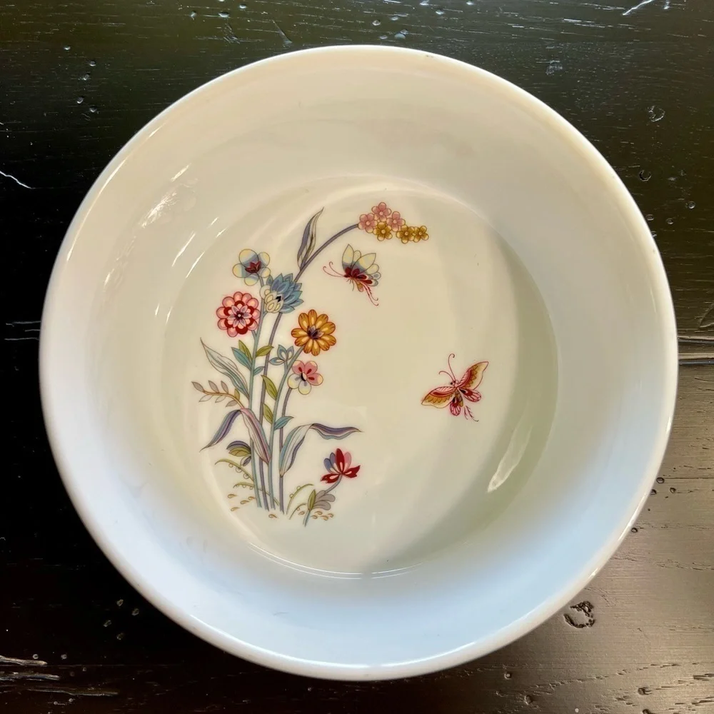ANDREA BY SADEK JARDIN OVENWARE DISH. OVEN TO TABLE COOKWARE. 6 1/2” X 2 1/2”